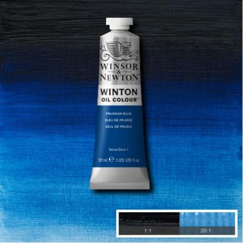 Winsor & Newton Winton Yağlı Boya Prussian Blue 37 Ml Winsor & Newton Winton Yağlı Boya Prussian Blue 37 Ml